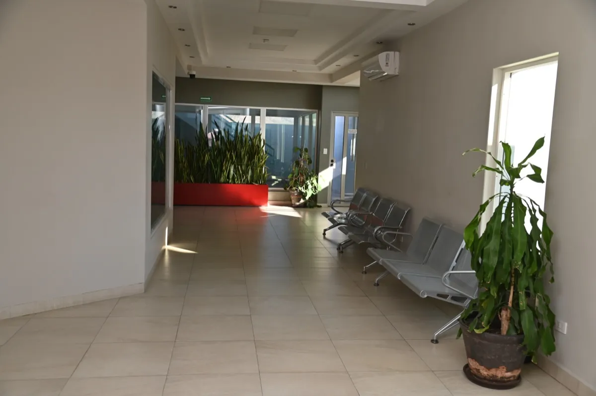 Recepción y sala de espera